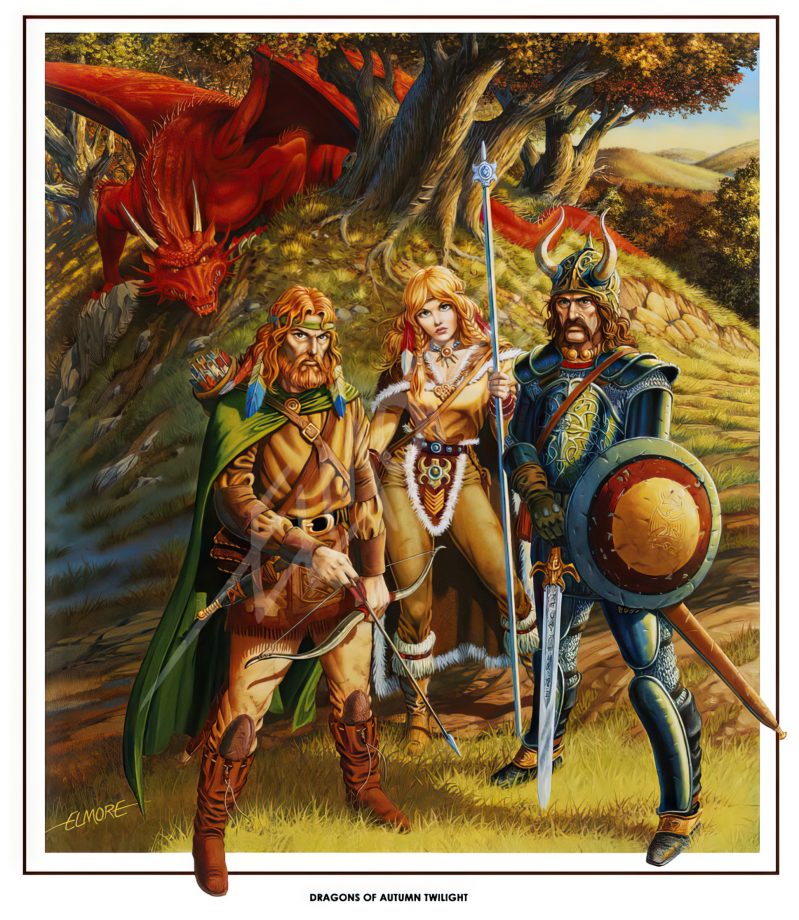 Dragons of Autumn Twilight - Larry Elmore
