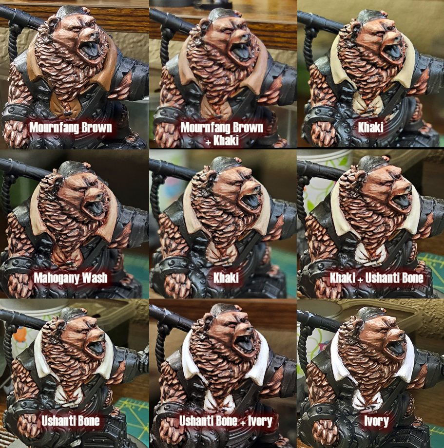 Color Progression for Charlemagne's shirt