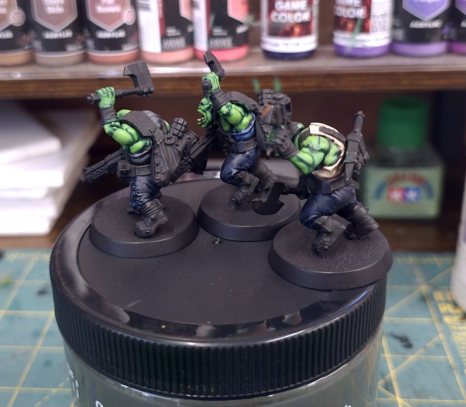 Orky blue pants